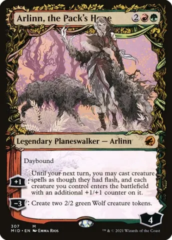 Arlinn, the Pack's Hope // Arlinn, the Moon's Fury · 307