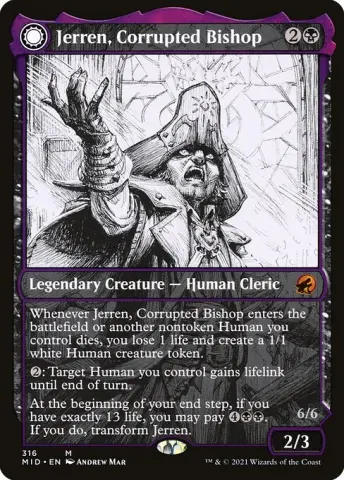 Jerren, Corrupted Bishop // Ormendahl, the Corrupter · 316