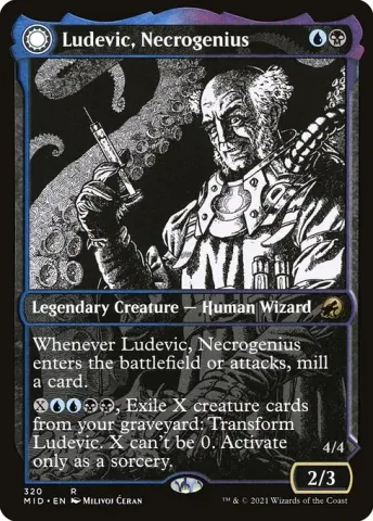 Ludevic, Necrogenius // Olag, Ludevic's Hubris · 320