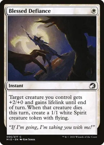Blessed Defiance · 5