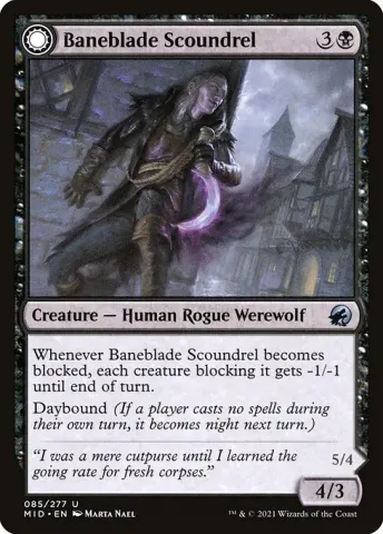 Baneblade Scoundrel // Baneclaw Marauder · 85