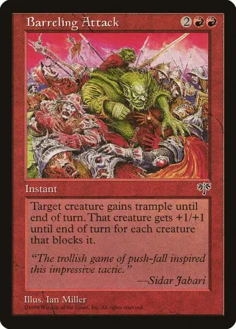 Barreling Attack · 157