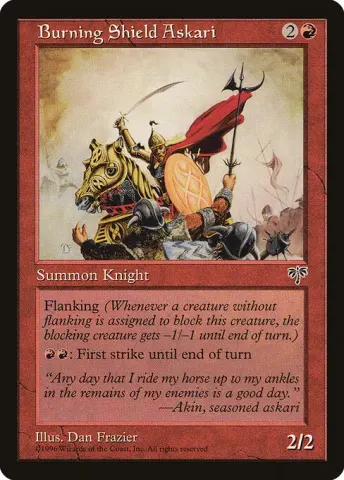 Burning Shield Askari · 162