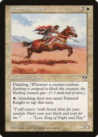 Femeref Knight · 18