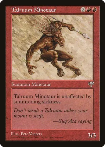 Talruum Minotaur · 196