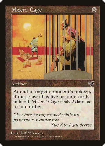 Misers' Cage · 311