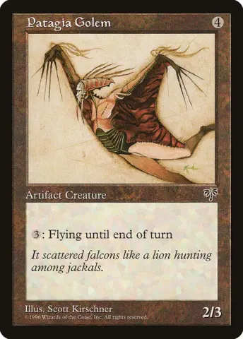 Patagia Golem · 313