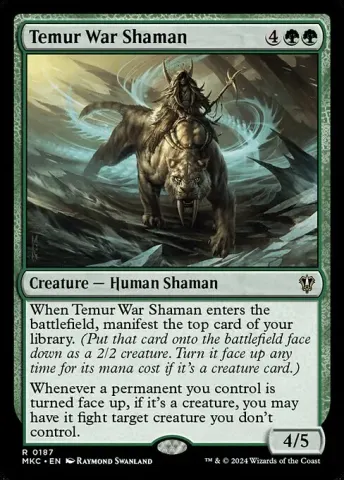 Temur War Shaman · 187
