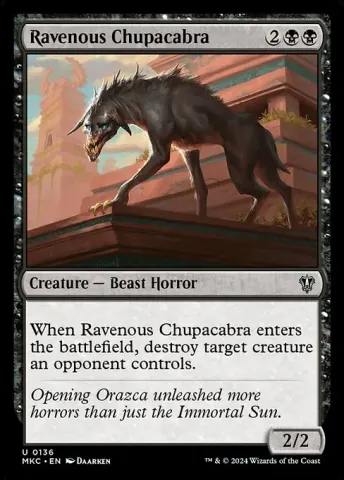 Ravenous Chupacabra · 136