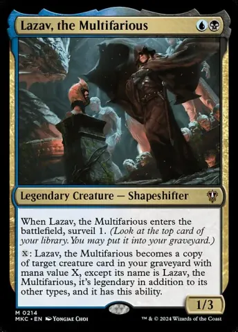 Lazav, the Multifarious · 214