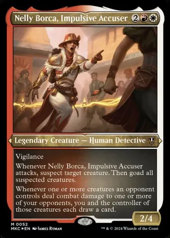 Nelly Borca, Impulsive Accuser · 52