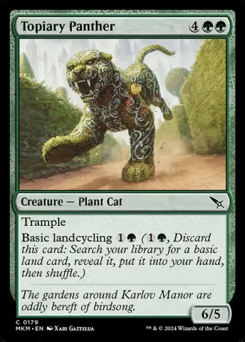Topiary Panther · 179