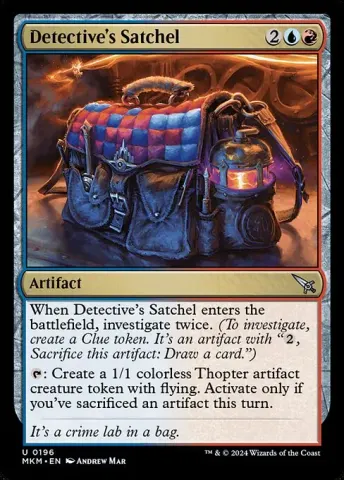 Detective's Satchel · 196