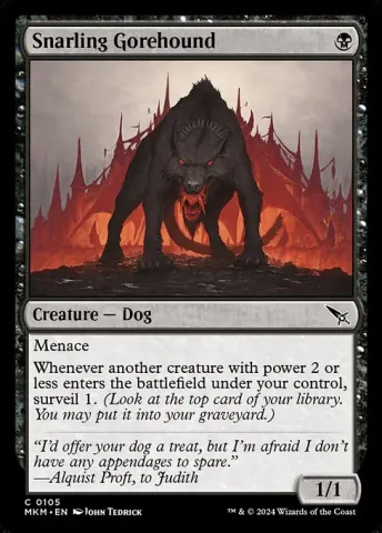 Snarling Gorehound · 105