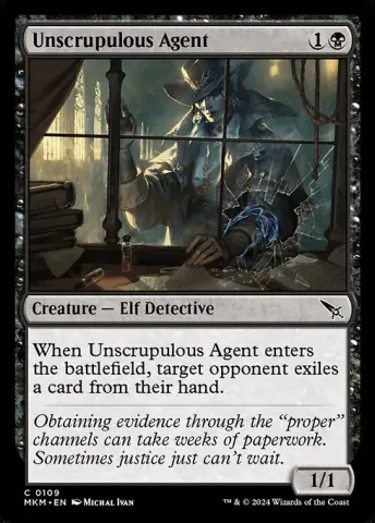 Unscrupulous Agent · 109