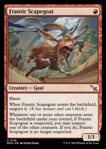 Frantic Scapegoat · 126