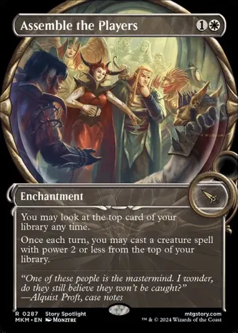 Assemble the Players · 287
