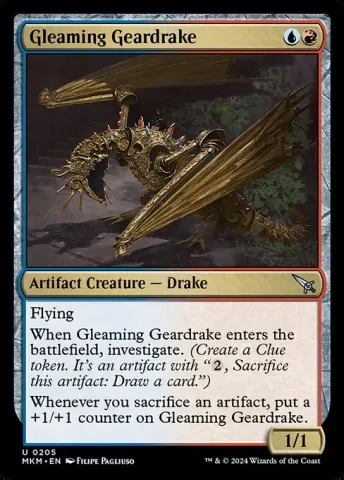 Gleaming Geardrake · 205