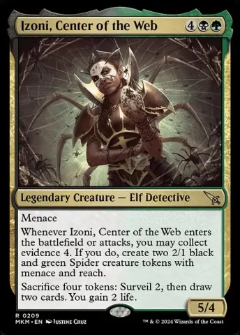 Izoni, Center of the Web · 209