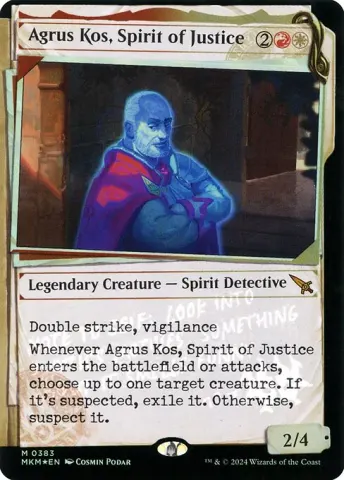Agrus Kos, Spirit of Justice · 383