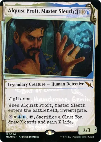 Alquist Proft, Master Sleuth · 384