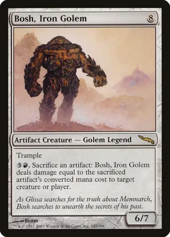 Bosh, Iron Golem · 147