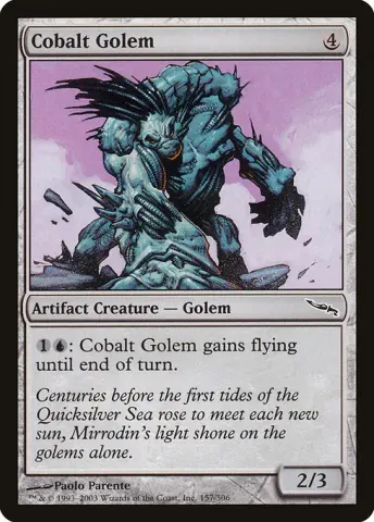 Cobalt Golem · 157