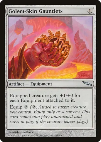 Golem-Skin Gauntlets · 181