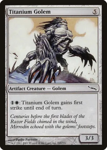 Titanium Golem · 263
