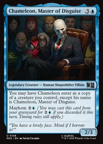 Chameleon, Master of Disguise · 148