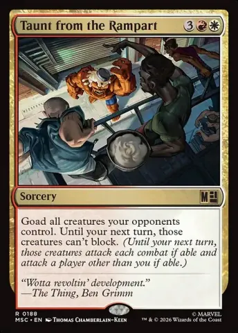 Taunt from the Rampart · 188