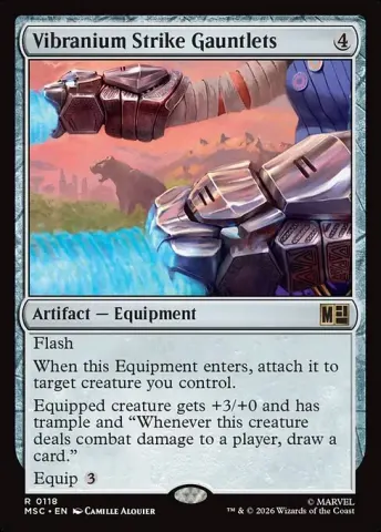 Vibranium Strike Gauntlets · 118