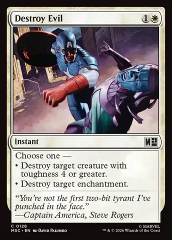Destroy Evil · 128