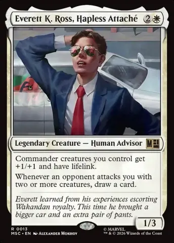 Everett K. Ross, Hapless Attaché · 13