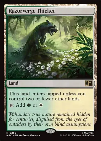 Razorverge Thicket · 259