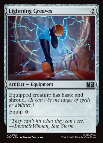 Lightning Greaves · 202