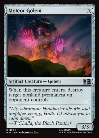 Meteor Golem · 205