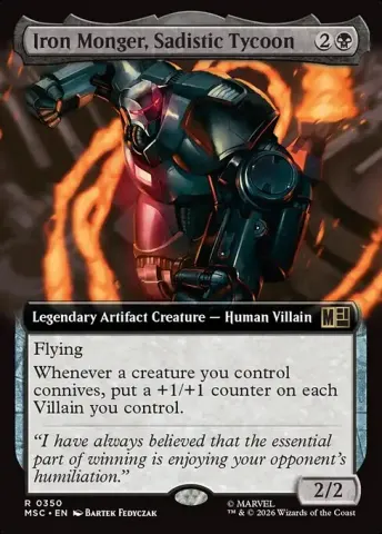 Iron Monger, Sadistic Tycoon · 350