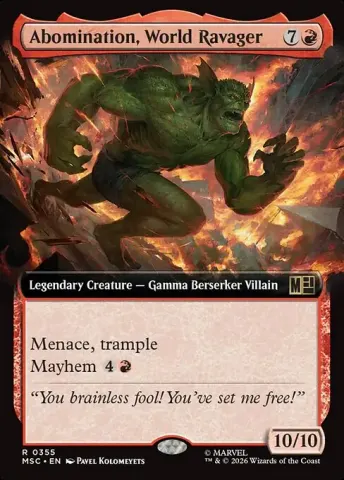 Abomination, World Ravager · 355