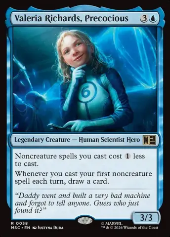 Valeria Richards, Precocious · 38