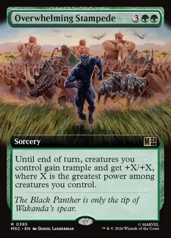 Overwhelming Stampede · 385