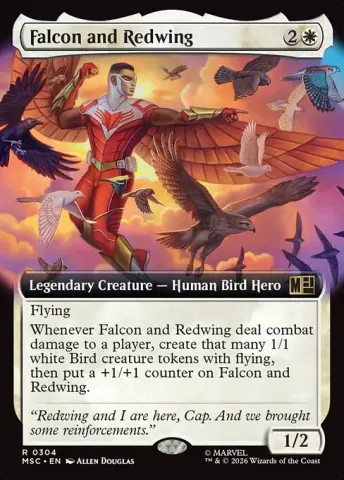 Falcon and Redwing · 304