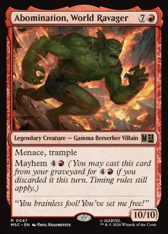 Abomination, World Ravager · 47