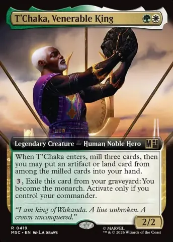 T'Chaka, Venerable King · 419