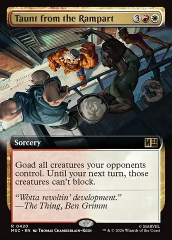 Taunt from the Rampart · 420