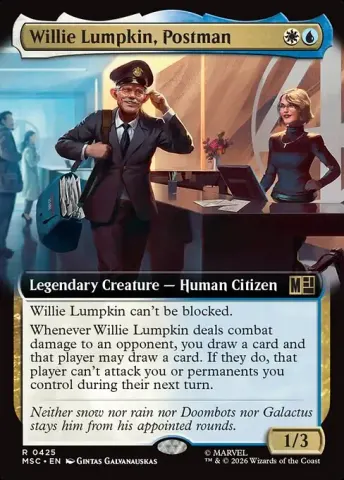 Willie Lumpkin, Postman · 425
