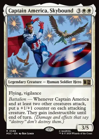 Captain America, Skybound · 588