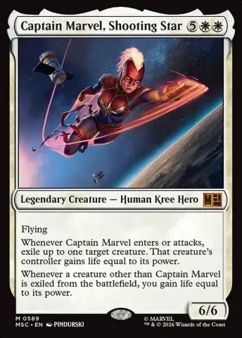 Captain Marvel, Shooting Star · 589