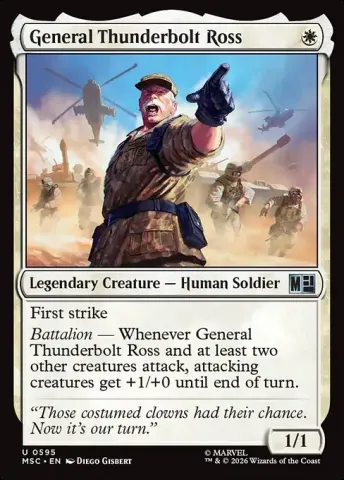 General Thunderbolt Ross · 595