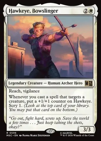 Hawkeye, Bowslinger · 596